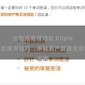 比特派教程地址 Bitpie钱包使用技巧：多链资产管理全攻略