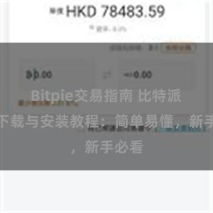 Bitpie交易指南 比特派钱包下载与安装教程：简单易懂，新手必看