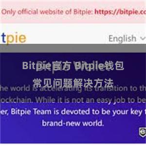 Bitpie官方 Bitpie钱包常见问题解决方法