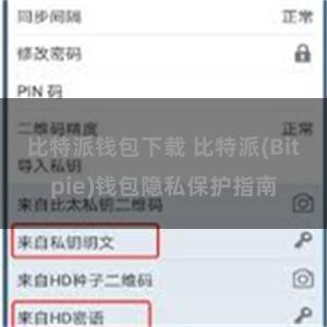 比特派钱包下载 比特派(Bitpie)钱包隐私保护指南